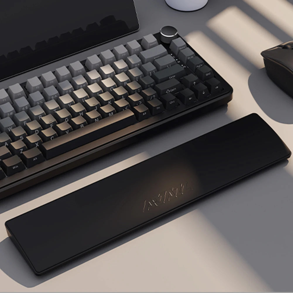 81 Keys Gaming Keyboard Wrist Rest Pad Ergonometric Soft Memory Foam Hand Support Anti-Slip Rubber Stable Base