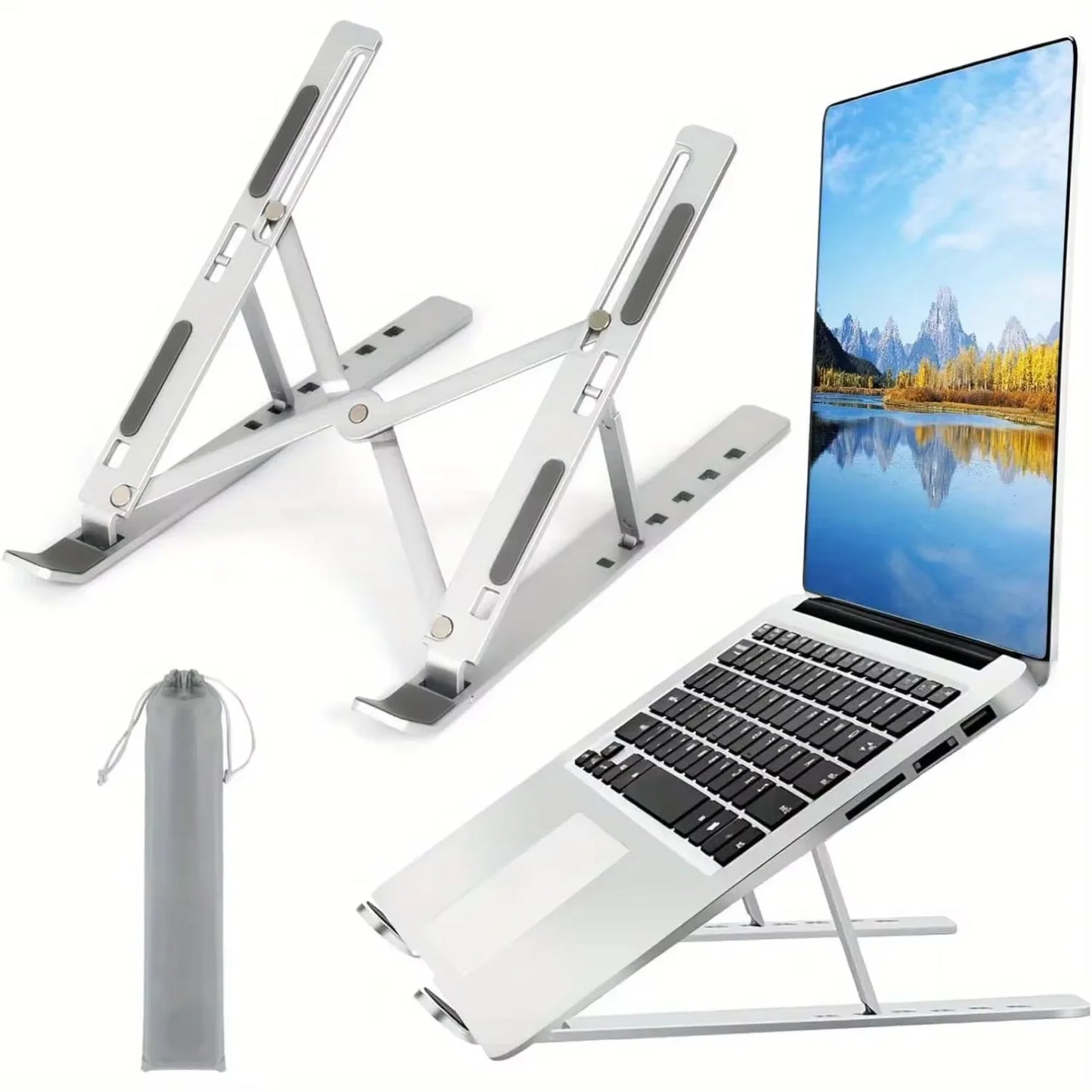 Adjustable Foldable Laptop Stand – Portable  Holder